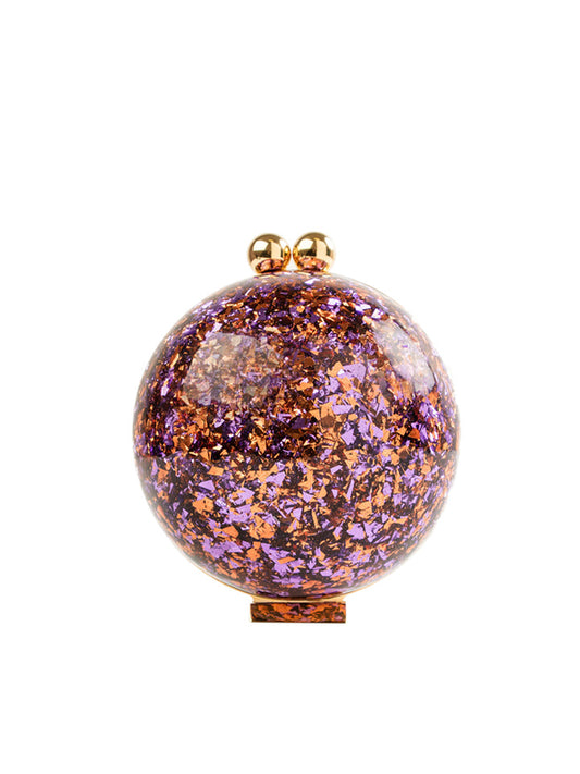 Flaked Purple/Green Orb