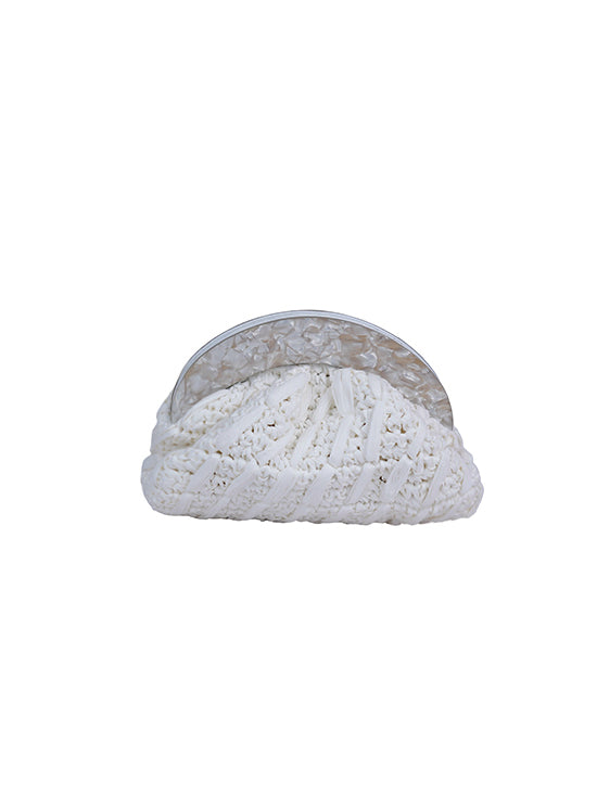 Mini Ivory Raffia