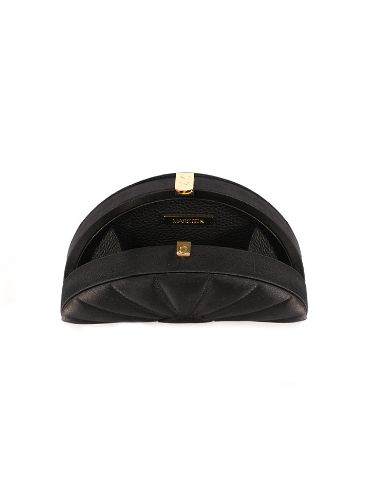 Ebony Satin Fan