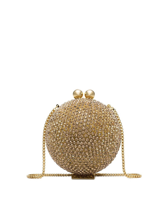 Mini Gold Crystal Orb