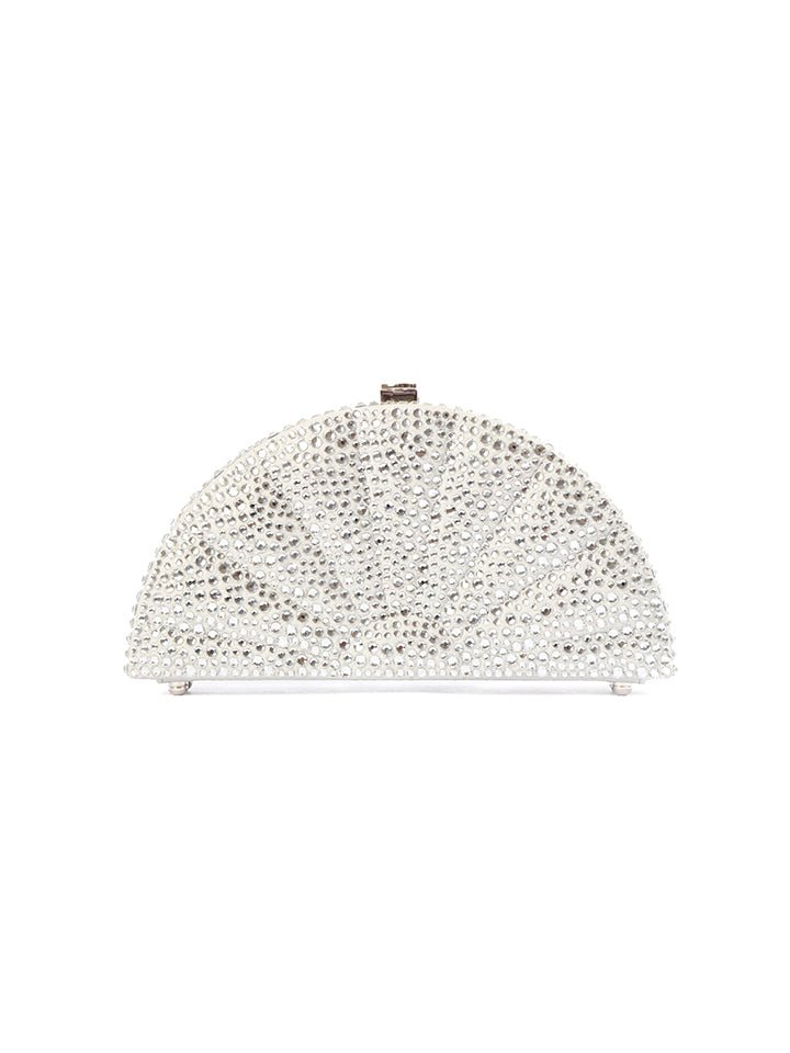 Ivory Crystal Fan