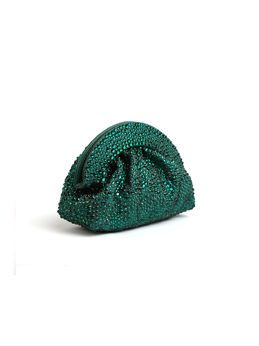 Emerald Crystal Coin Purse