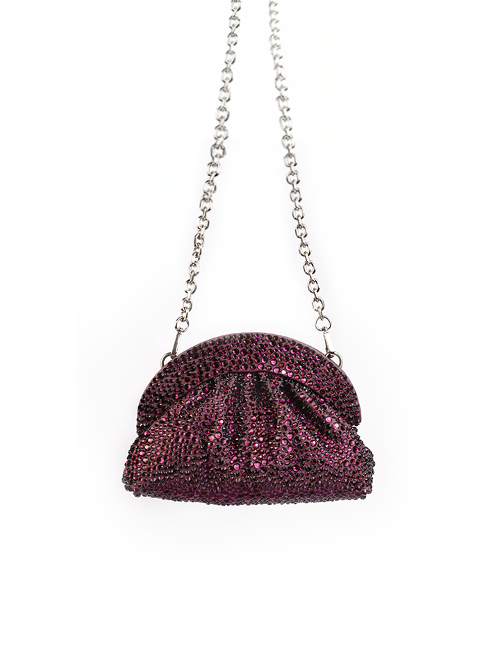 Ruby Crystal Coin Purse