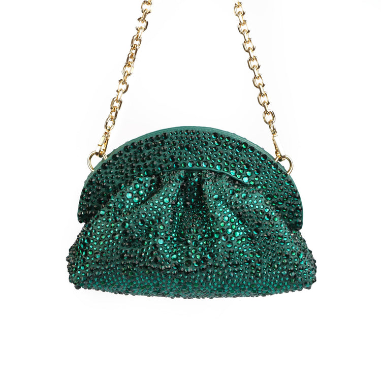 Emerald Crystal Coin Purse