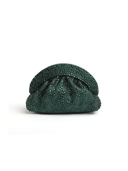 Emerald Crystal Coin Purse