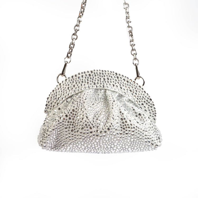 Ivory Crystal Coin Purse