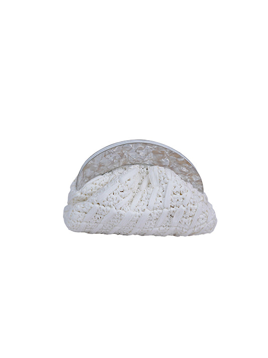 Mini Ivory Raffia